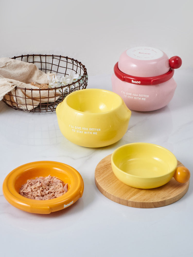 omo Ceramic 3-in-1 pet bowl