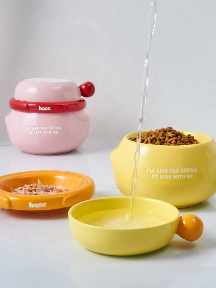 omo Ceramic 3-in-1 pet bowl