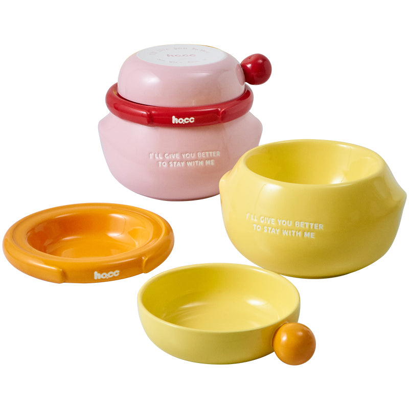 omo Ceramic 3-in-1 pet bowl